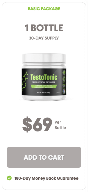TestoTonic order 1 bottle