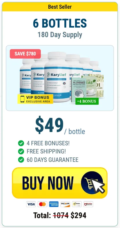 Karylief 180 day supply