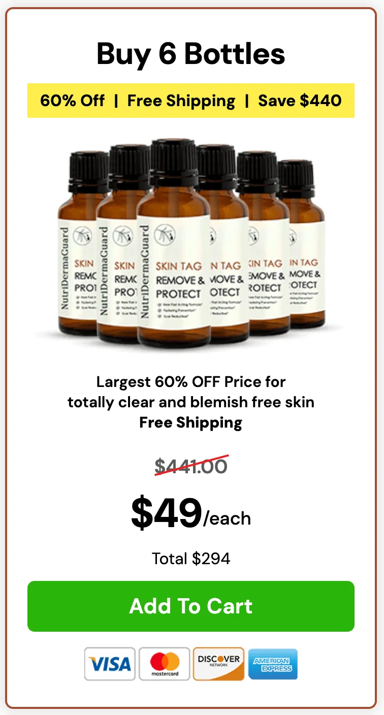 Nutri Derma Guard order 6 bottle