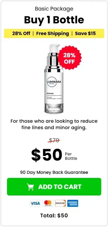 Luminara order 1 bottle