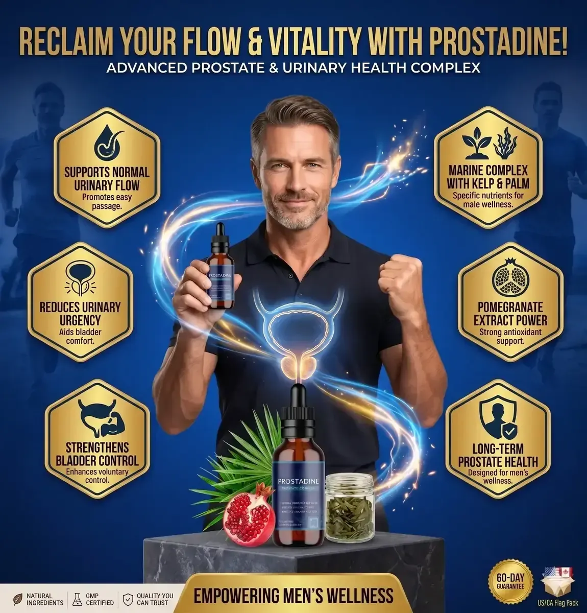 Prostadine one bottle with men