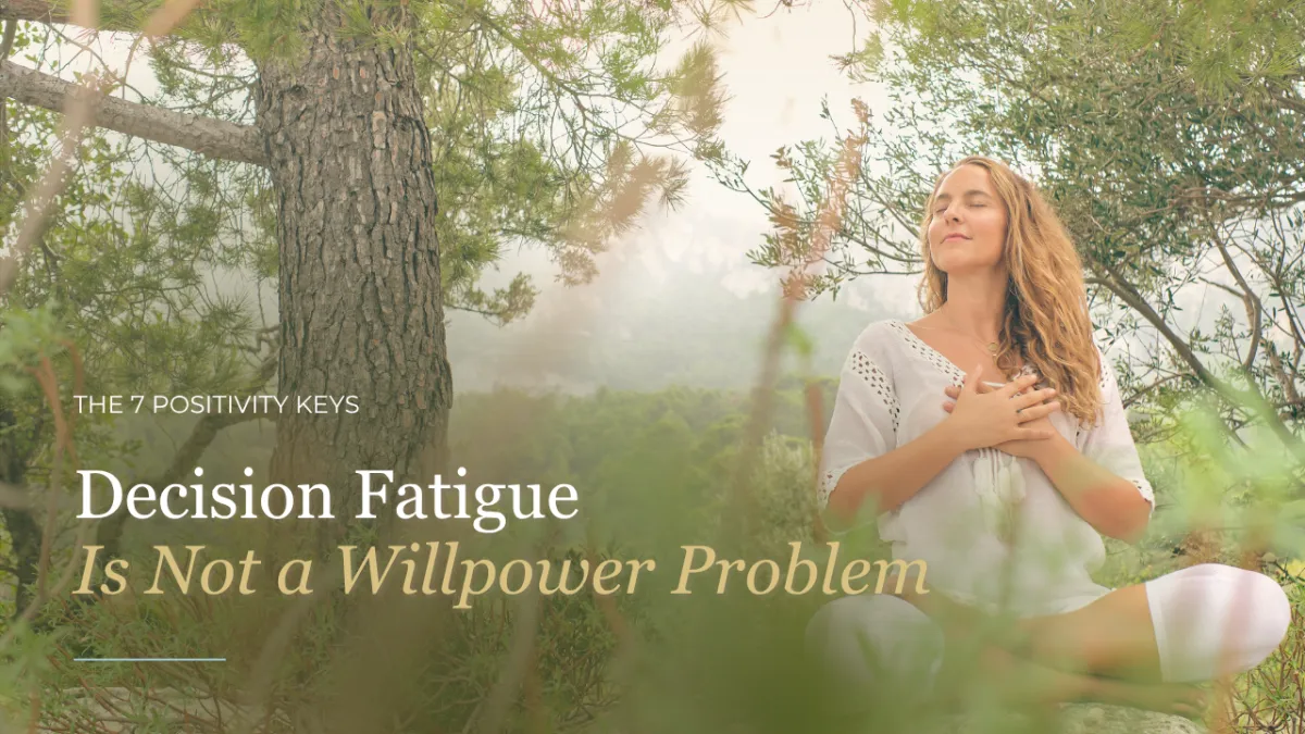 Decision Fatigue Is Not a Willpower Problem