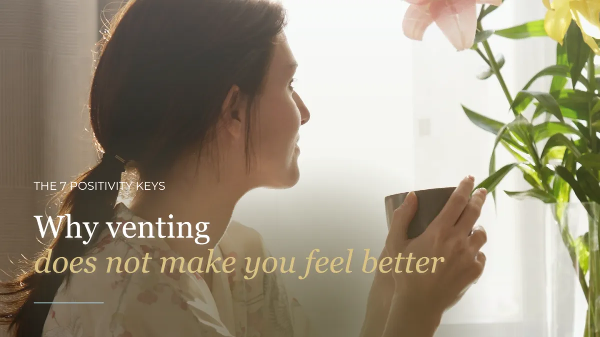 Why venting does not make you feel better