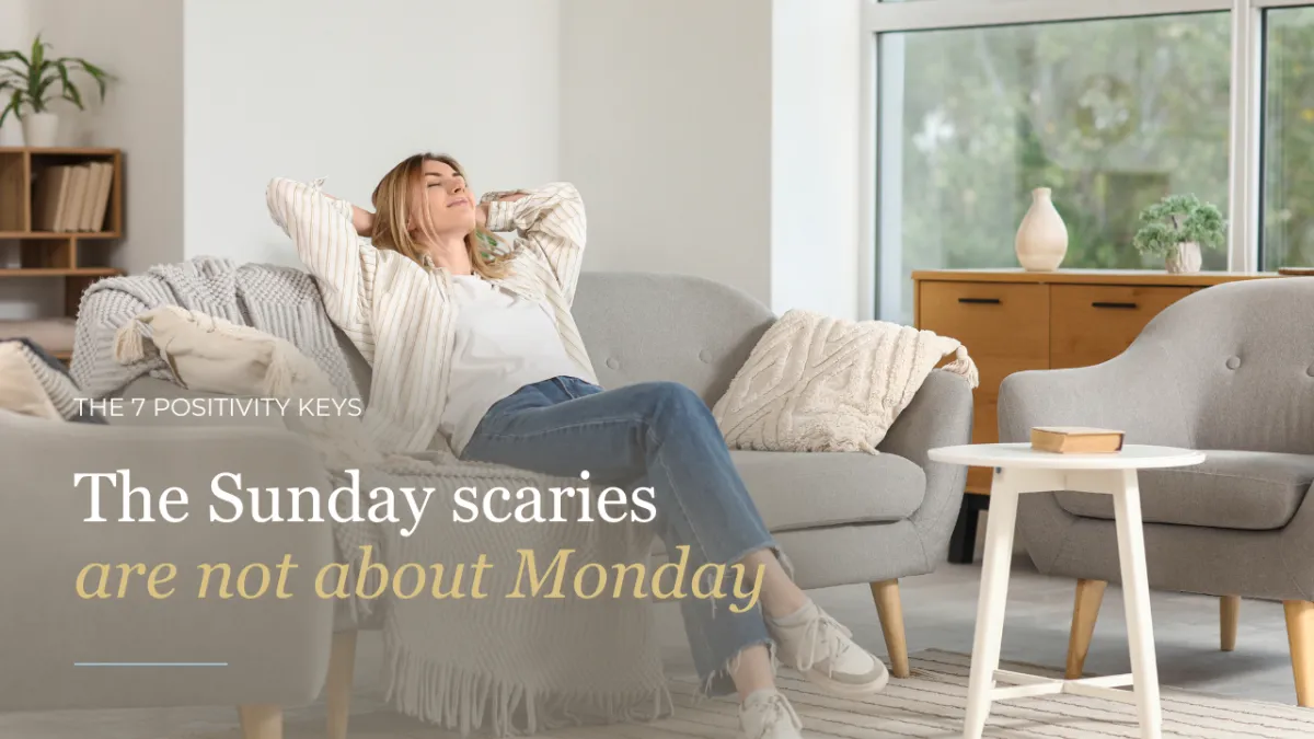 The Sunday scaries are not about Monday