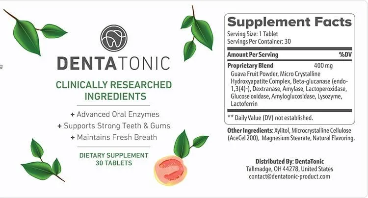 dentatonic suppliment fact png