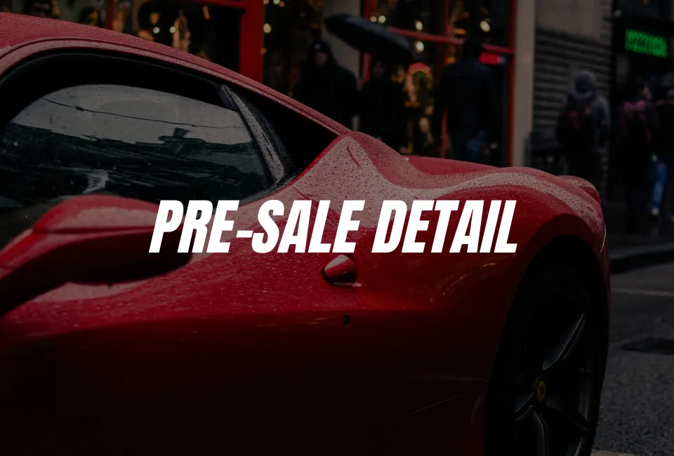 Pre-Sale Detail