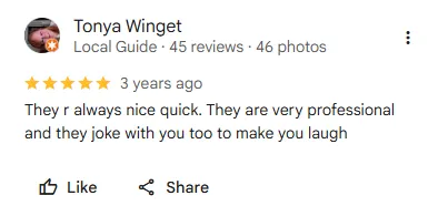 TaxShield Service Fort Wayne Google review 1