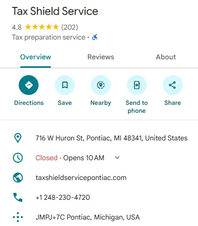 Guide for Income tax preparation & Advances review