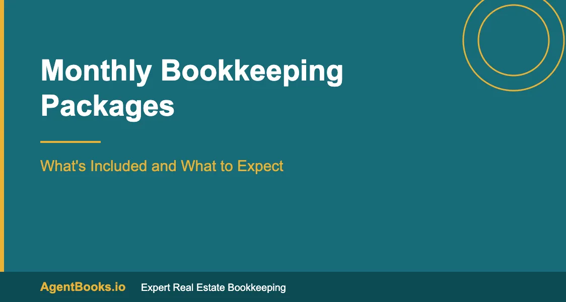 Monthly Bookkeeping Packages: Plans, Pricing & What's Included