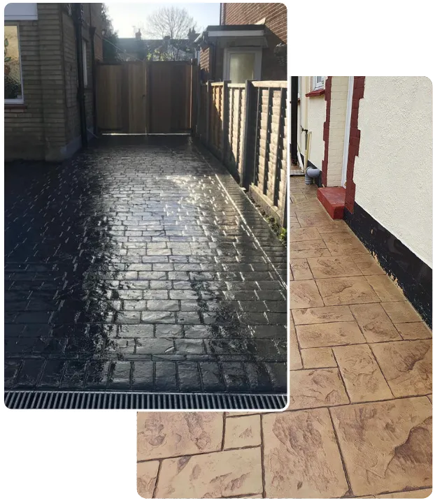 Imprinted concrete Wickford