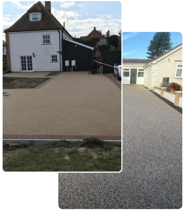 Resin driveways in Benfleet