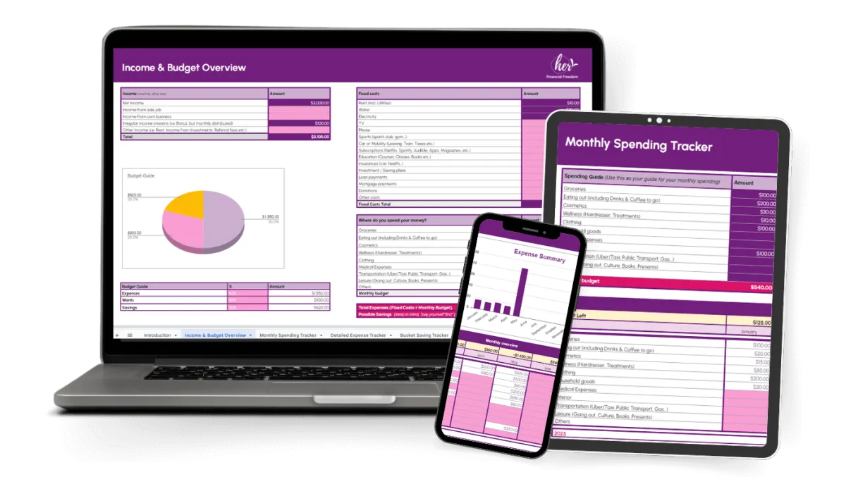 her Financial Freedom | Finance tracker