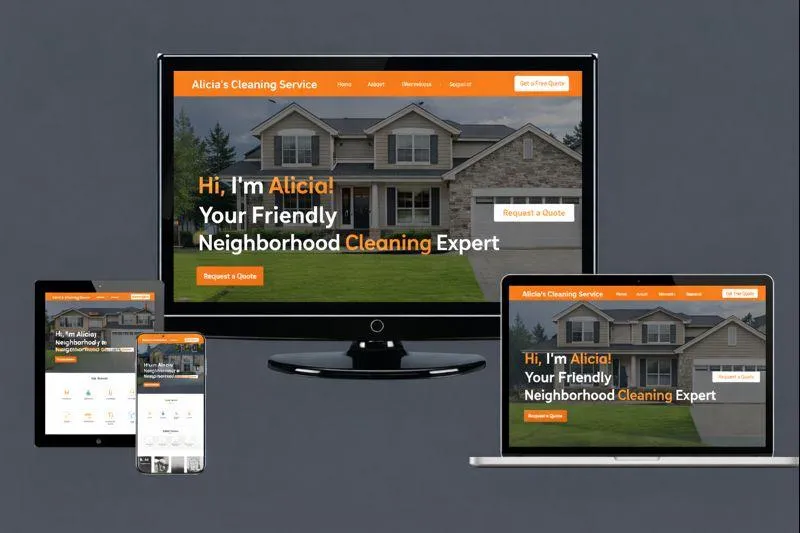 Phone mockup showing SummitWorks site homepage with mobile-first design.