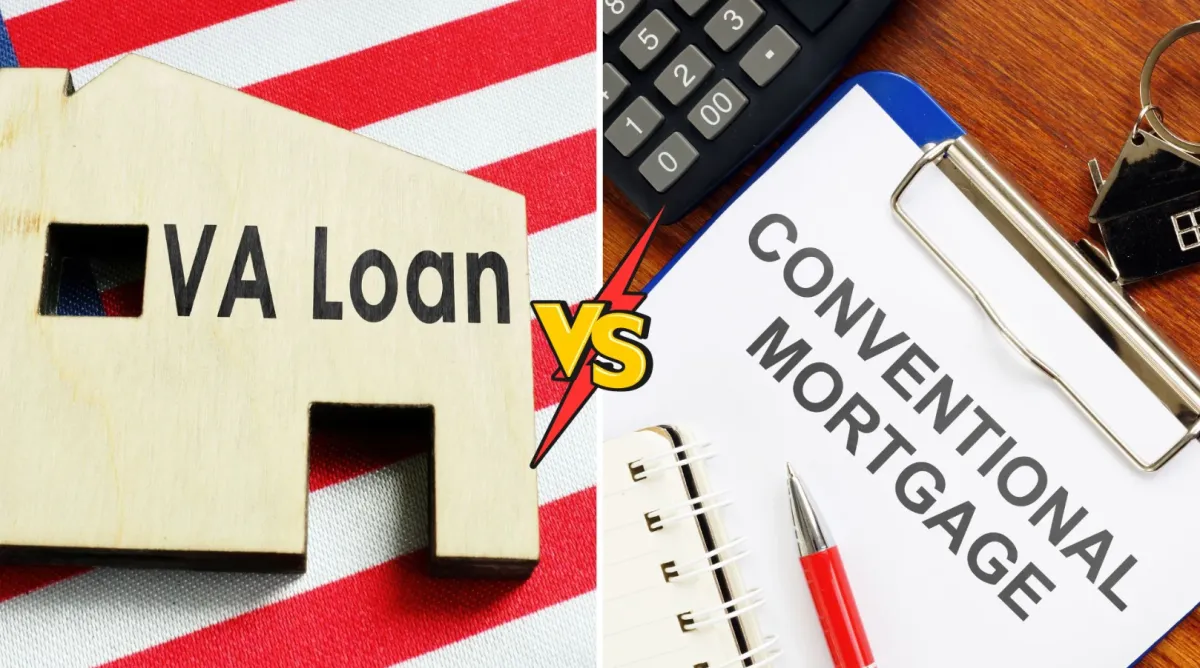 A side by side comparison of VA loans and Conventional loans for Massachusetts home buyers