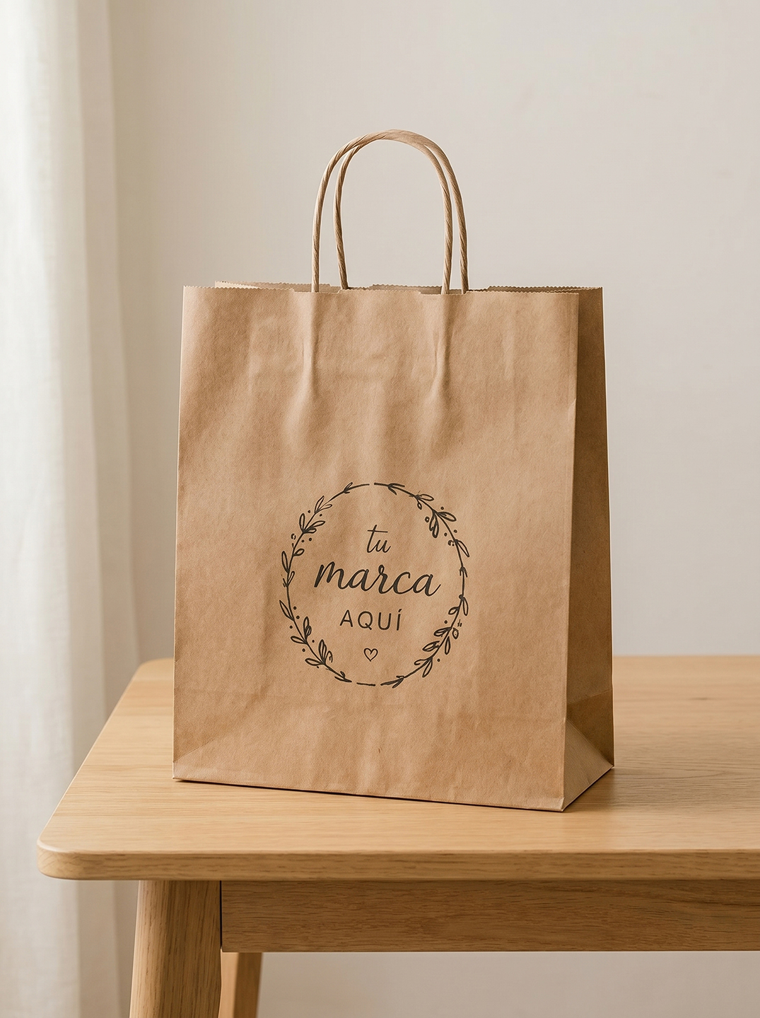 Bolsa con marca profesional