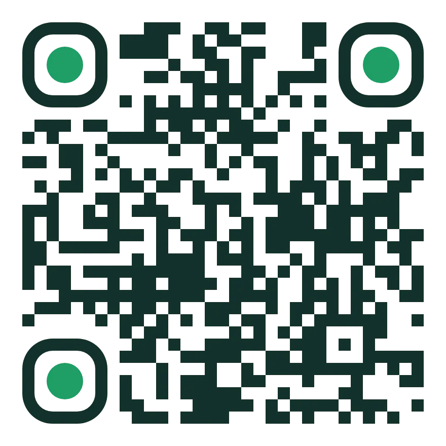 Código QR para descargar la app de Chateea