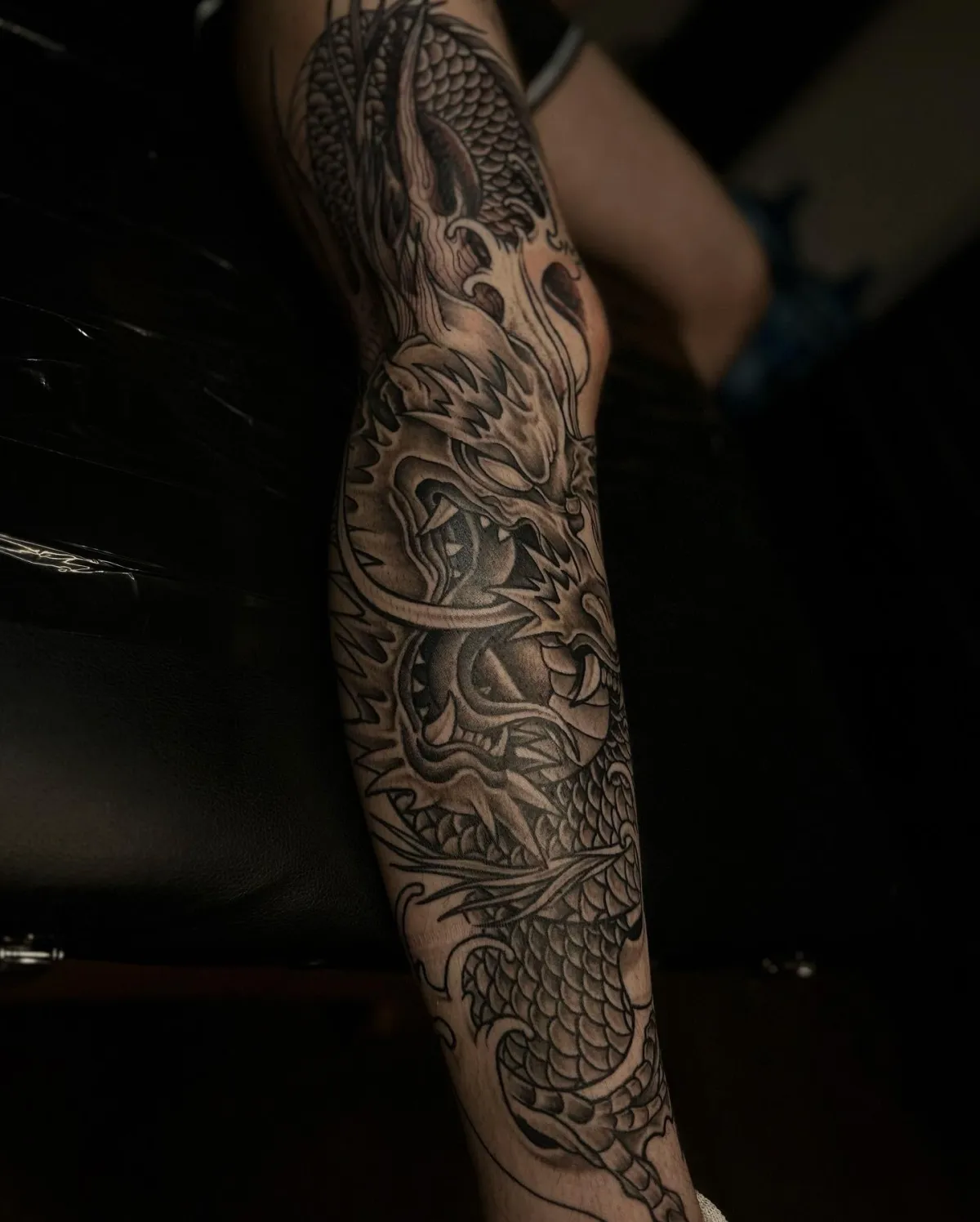 Dragon Tattoo By Isaac B Truevizual Tattoo