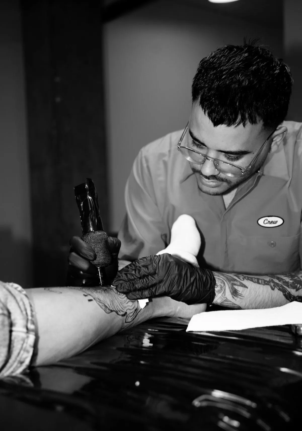 Isaac B Truevizual Tattoo Owner and Artist