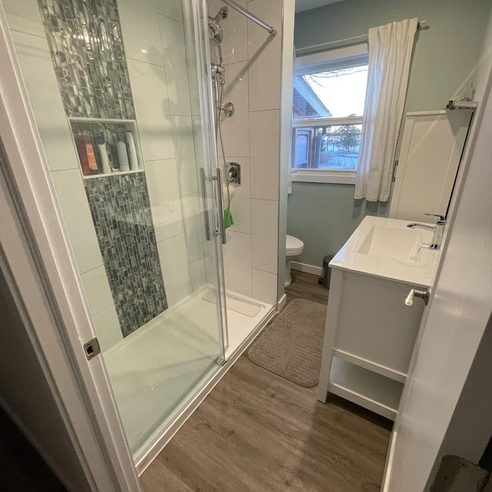 Bathroom renovation by Plumbing 4 Less