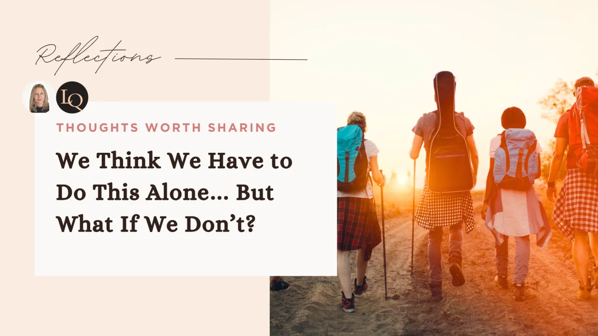 strength does not looks like solitude.