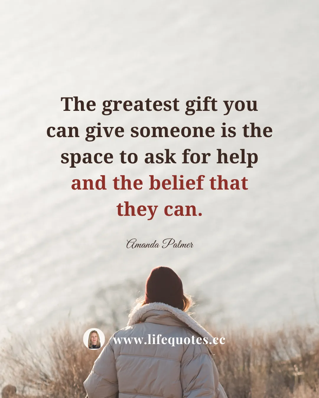 We become what we believe