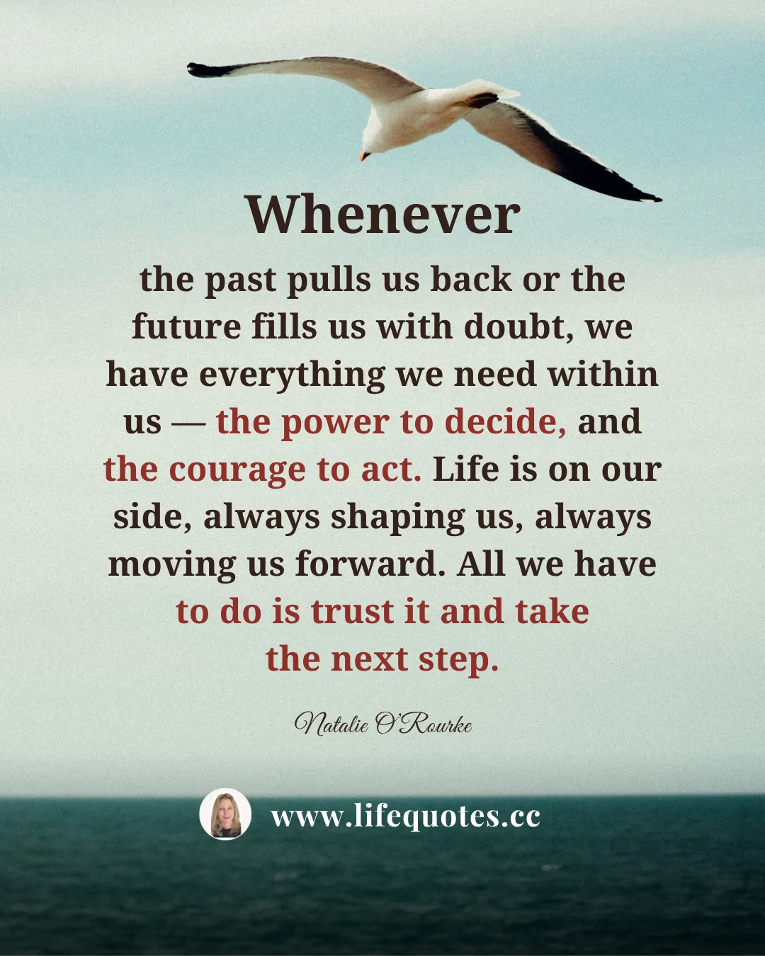 Life is unfolding just as it should