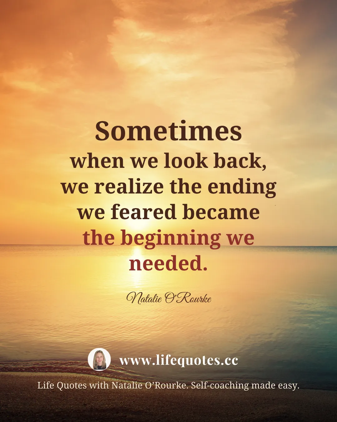 We become what we believe