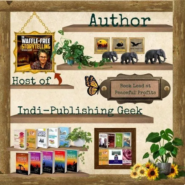 Tina Konstant - Storyteller, Author, Book Lead a Peaceful Profits