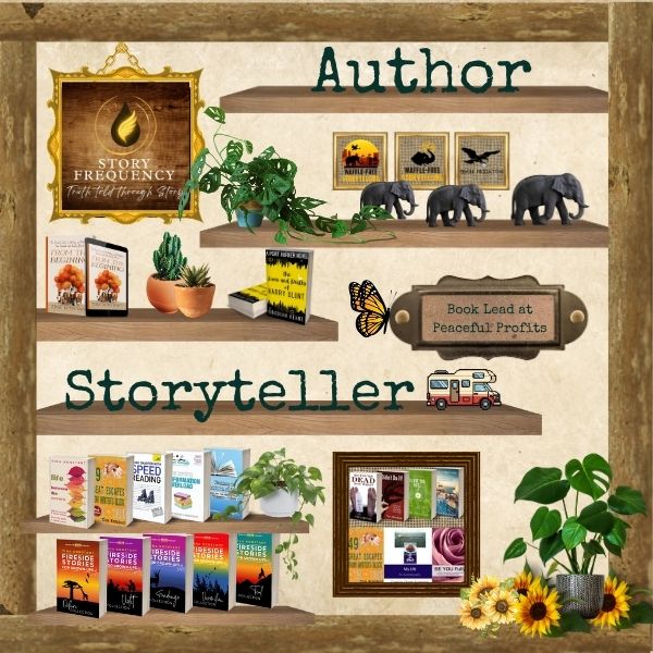 Tina Konstant - Storyteller, Author, Book Lead a Peaceful Profits