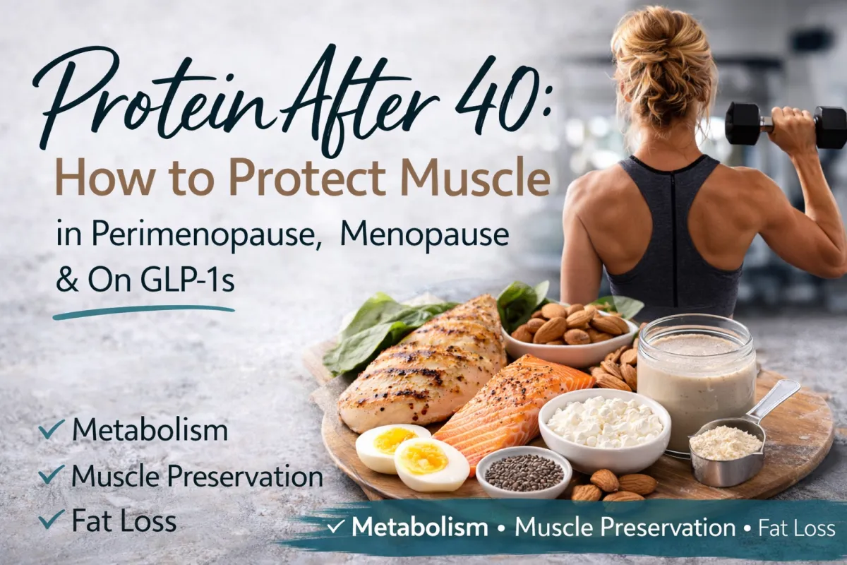 protein after 40 and on a GLP1