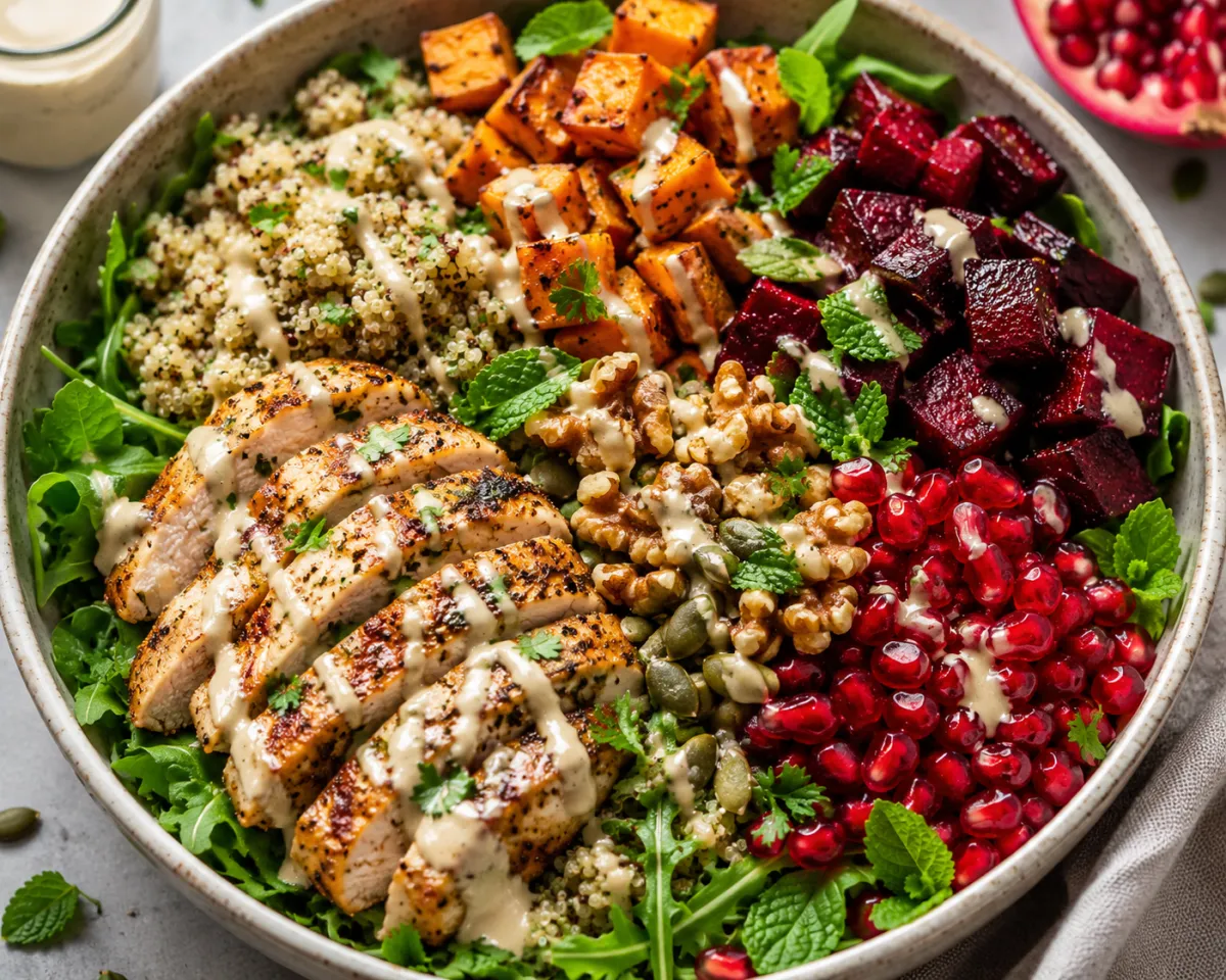 Recipe of the WEEK:Polyphenol Power Bowl with Lemon Herb Chicken