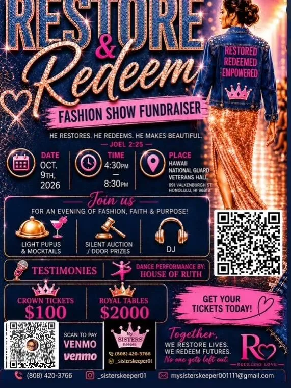 Restore and Redeem Fashion Show