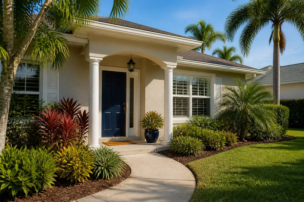 Editorial architecture illustrating When Can Rent From Your Florida Home Count for a New Mortgage.