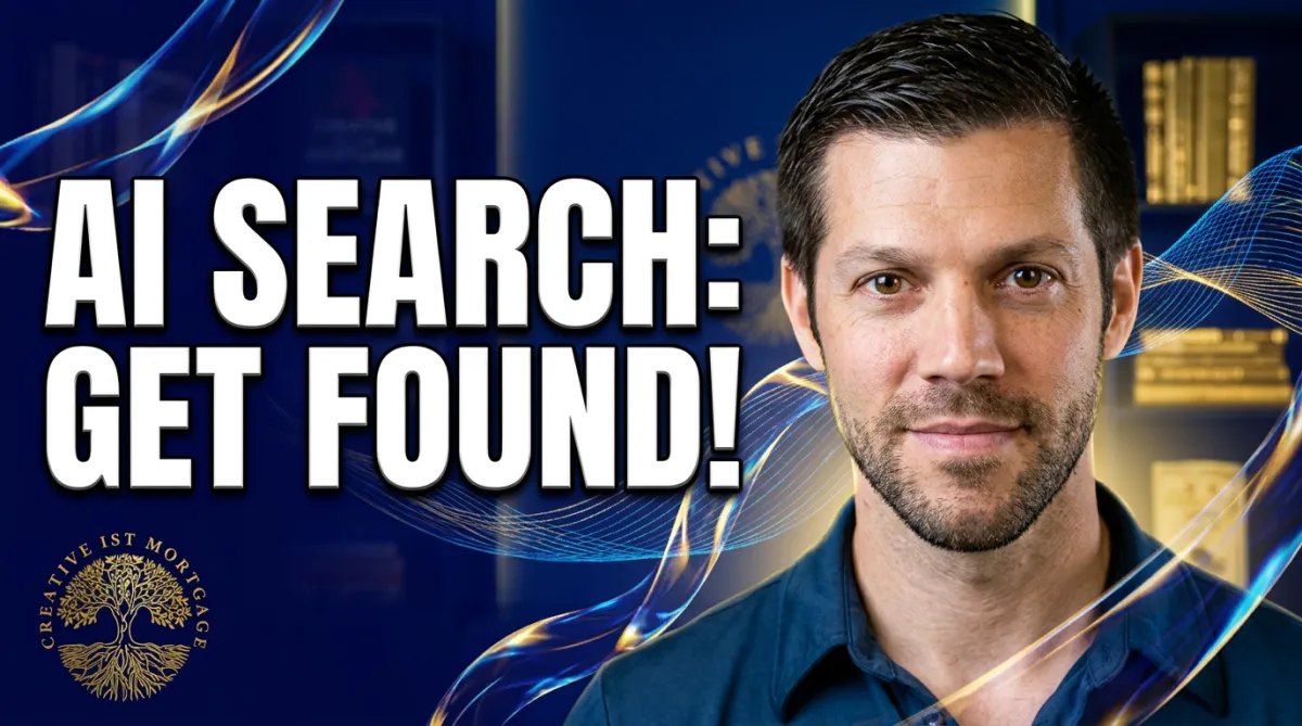 Realtors can get found in AI Search by doing these 6 things. Ryan Speltz - Creative 1st Mortgage.