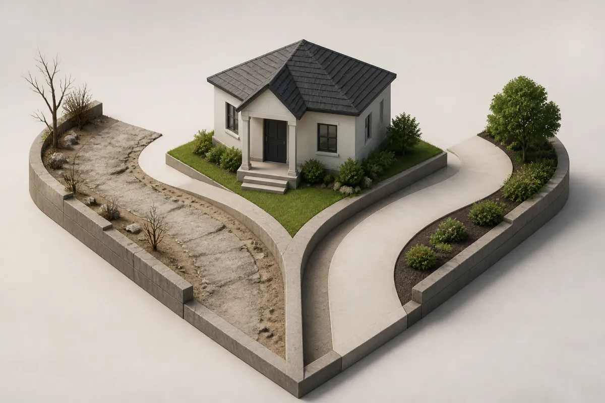 Editorial restrained 3d illustrating VA Loan After Foreclosure in Florida: Restore Entitlement.