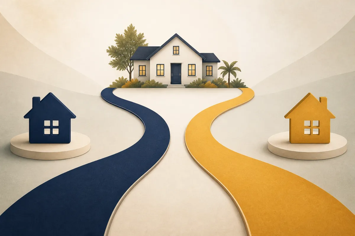 Editorial editorial illustration illustrating FHA to Conventional Refinance in Florida to Remove MIP.