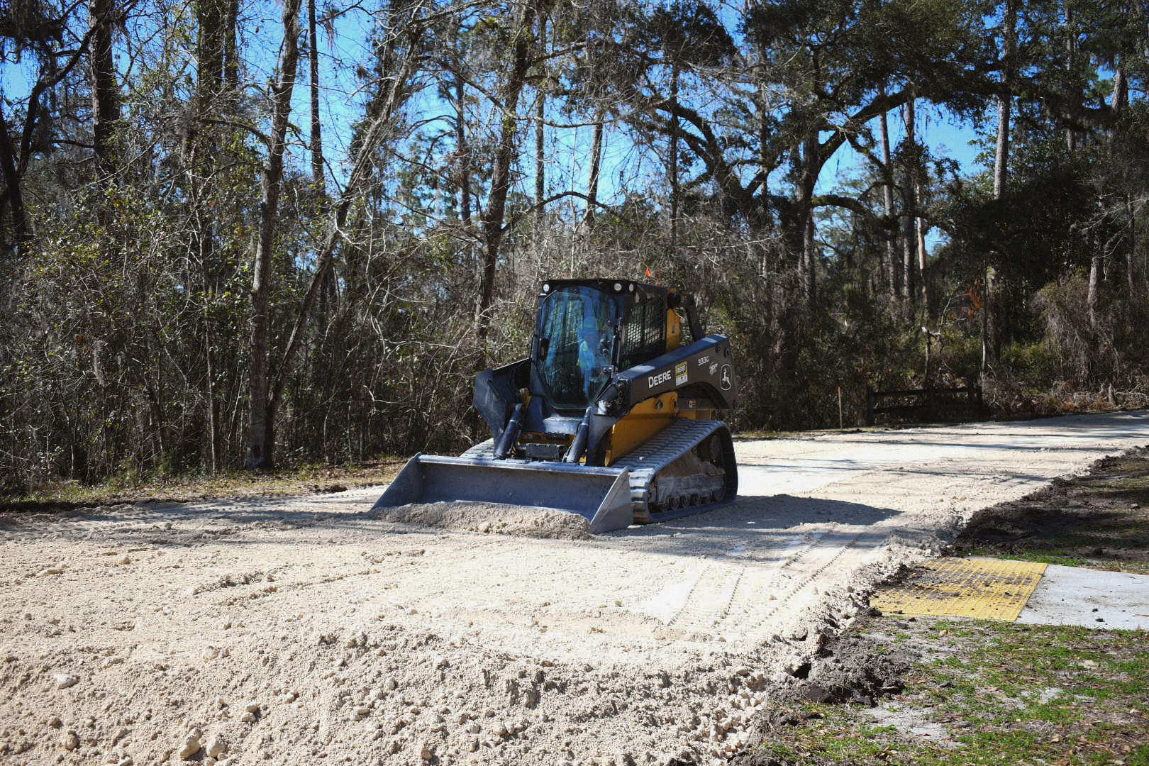 Skid steer and site preparation services in North Port, FL by Concrete Anywhere