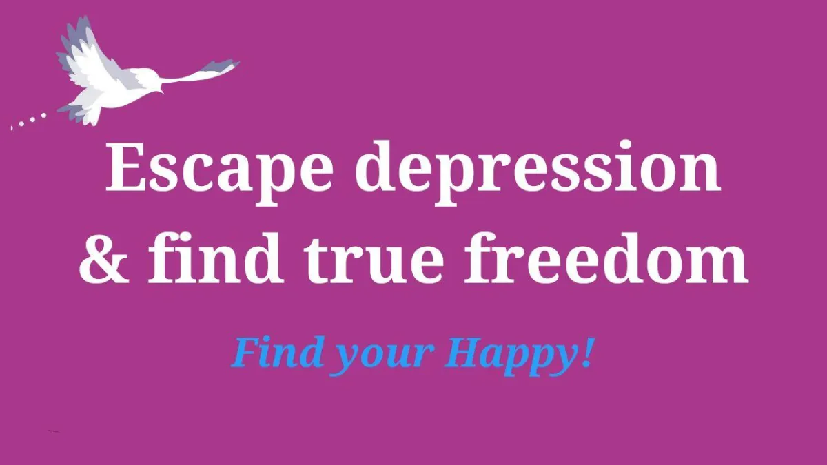 Escape Depression & Find True Freedom Ebook & Self Help Video