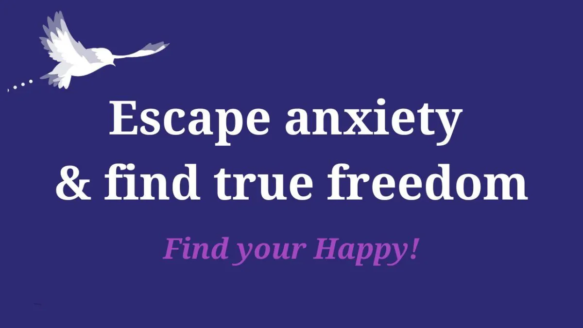 Escape Anxiety and Find True Freedom Ebook & Self Help Video