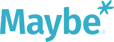 Maybe* Logo