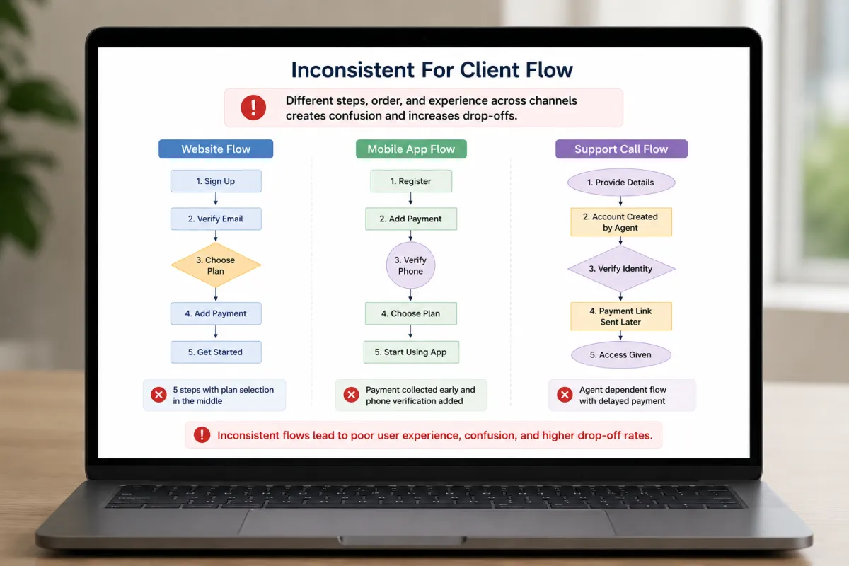 Inconsistent Client Experience