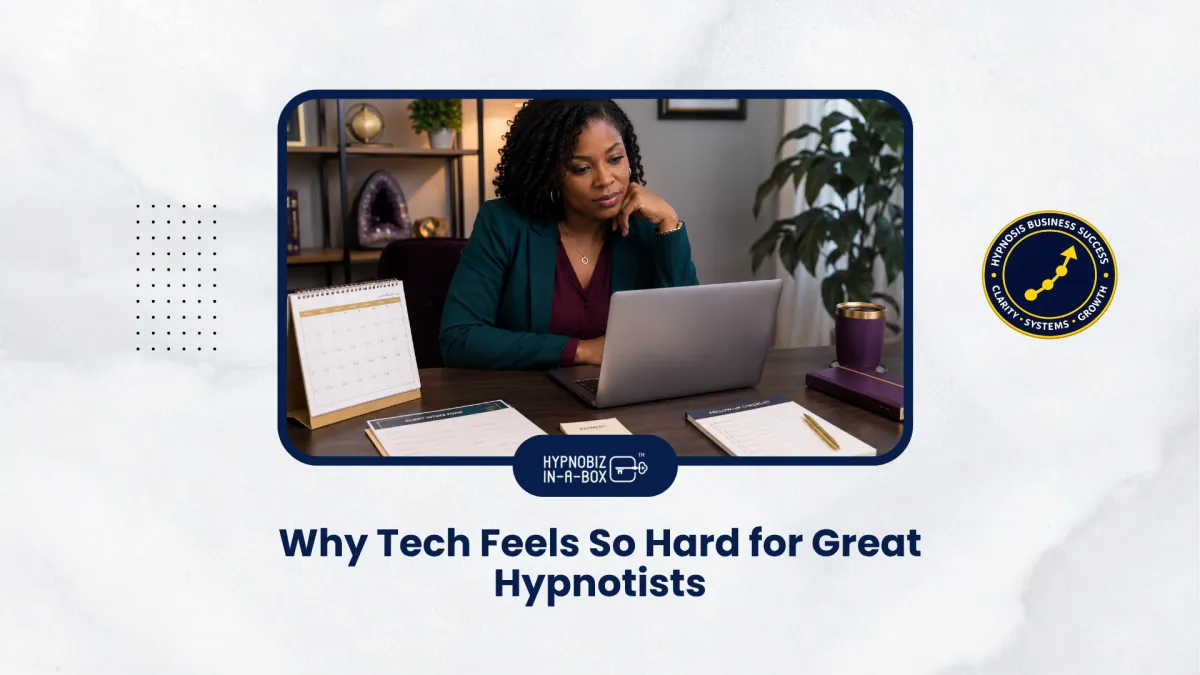 Why Tech Feels So Hard for Great Hypnotists