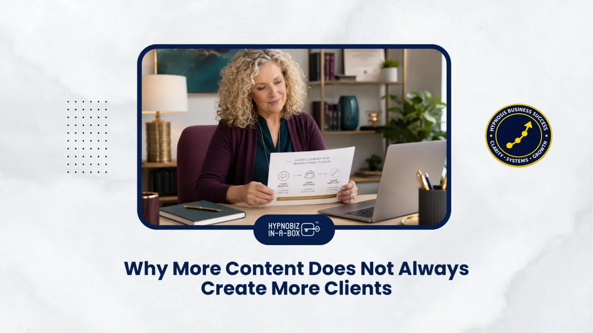 Why More Content Does Not Always Create More Clients