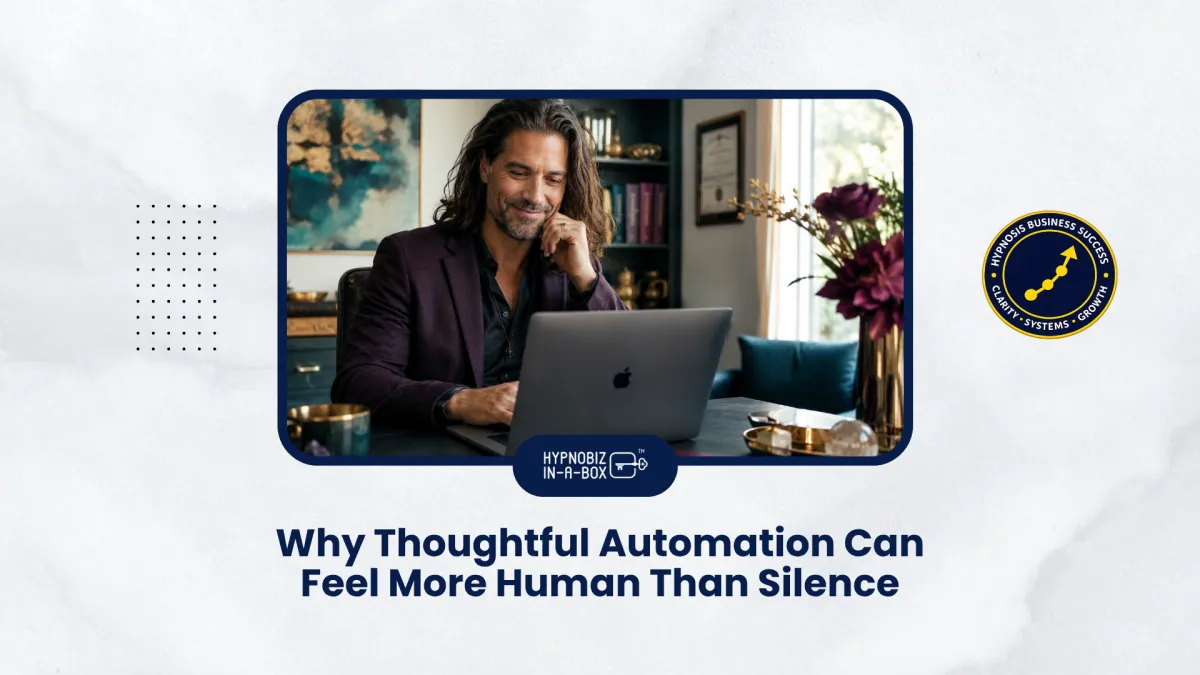 Why Thoughtful Automation Can Feel More Human Than Silence