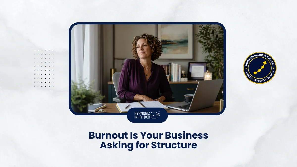 Burnout Is Your Business Asking for Structure