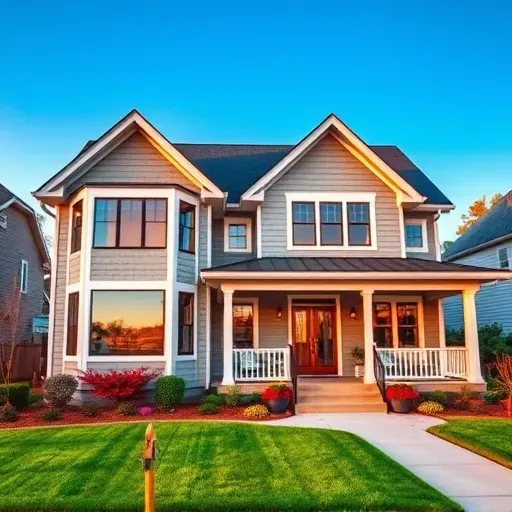 Beautifully renovated home in Monkey Junction NC with inviting paint, large windows, and a charming front porch.