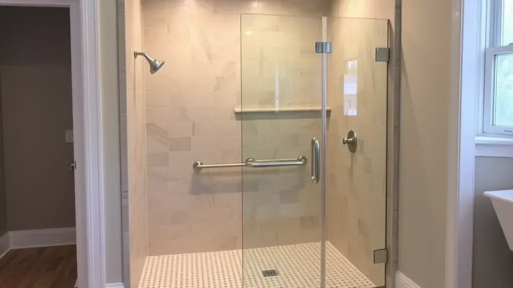 Walk-In Shower Installation projects in Hampstead NC showcasing modern design and functionality.