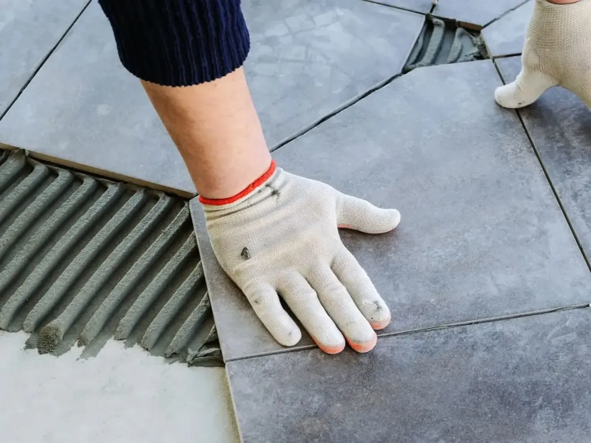 Freshly remodeled bathroom in Hampstead, NC with modern design, walk-in shower, freestanding tub, and double vanity.