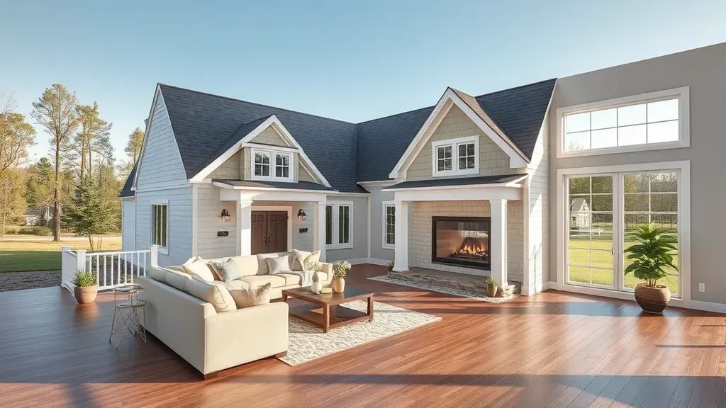 Home Remodeling in Navassa, NC showcasing modern design and renovation.