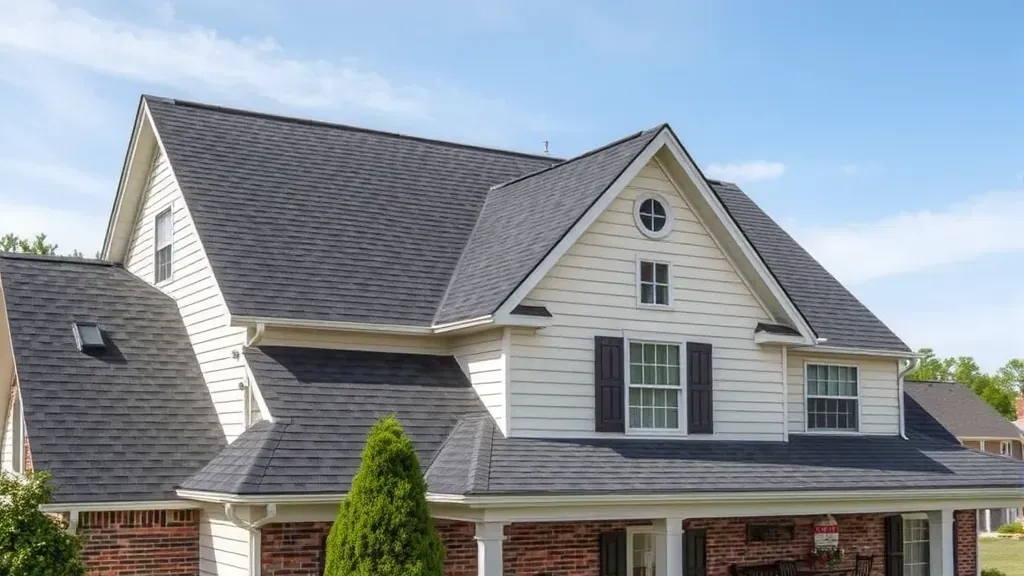 Roofing projects in Hampstead NC showcasing various styles and materials for residential properties.